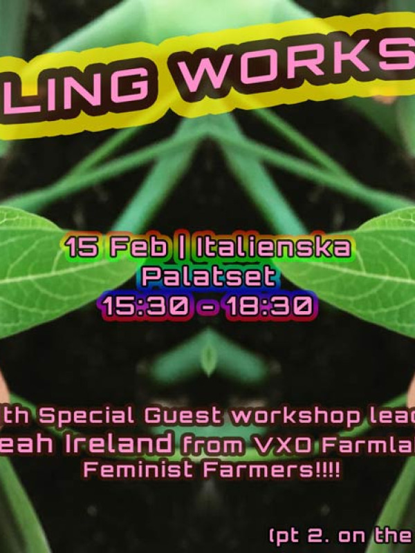 15 feb: Seedling workshop